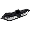 YLT AUTO Front Bumper Cover Grille Cover Replacement Kit Gloss
