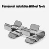 100Pcs Photovoltaic Cable Clips, Secure PV Wire Management for Solar