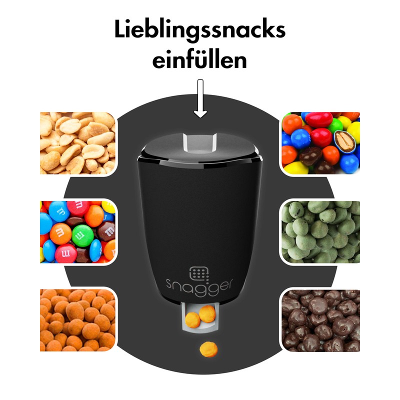 snagger Double Pack – The Snack Dispenser / Clean Hands