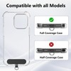 Rockbamb Crossbody Phone Lanyard Strap with 2 Pack Patchs, Adjustable