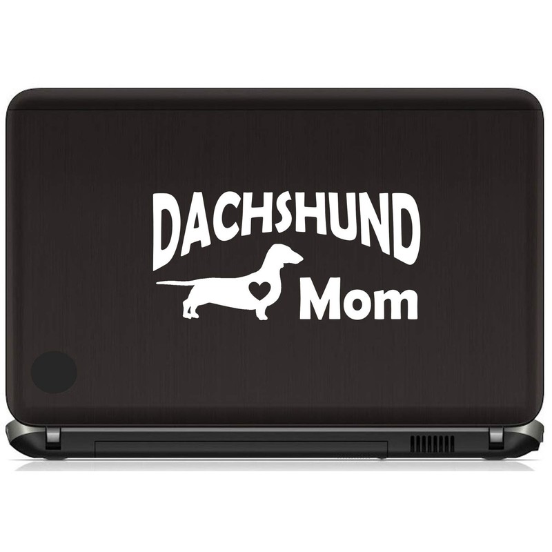 Dachshund Mom Decal Sticker for Car Window | 8 Inch