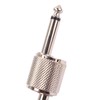 NUOLUX Silver Guitar Effect Pedal Coupling Plug, Made of Durable