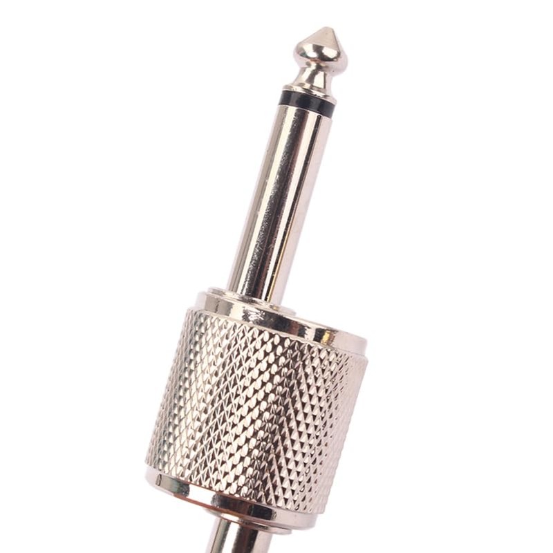 NUOLUX Silver Guitar Effect Pedal Coupling Plug, Made of Durable
