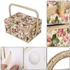 ANCLLO Sewing Supplies, Sewing Box Organizer Sewing Kit Storage for