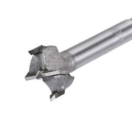 Boxonly 2Pcs Woodworking Hole Opener Drill Bit 17mm+18mm Forstner Drill Bits Tungsten Carbide Wood Hole Saw Hinge Drilling Boring Bit Cutter