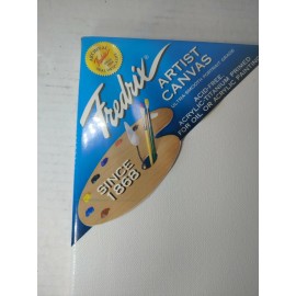 Fredrix Blue Label Ultra-Smooth Portrait Grade Pre-Stretched Artist Canvas 16x20