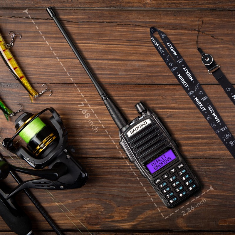 Mirkit Radio Baofeng UV-82 MK3 5 Watt 2800 mAh Li-ion