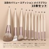 MSQ Makeup Brushes, Set of 10, Popular, Cheek Brush, Eye