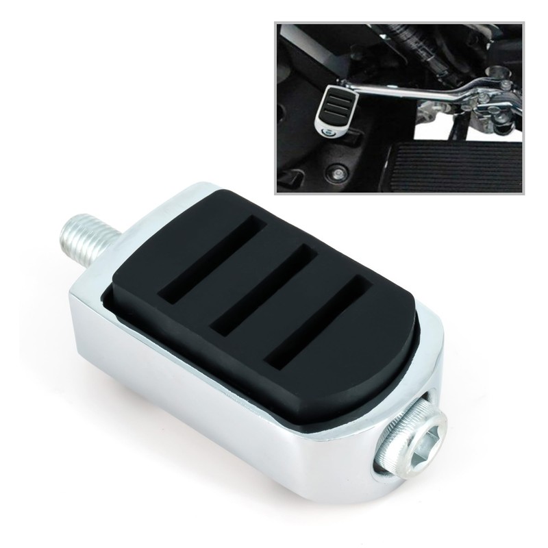 Americruise Motorcycle Streamliner Shifter Pegs with Rubber Surface fit for