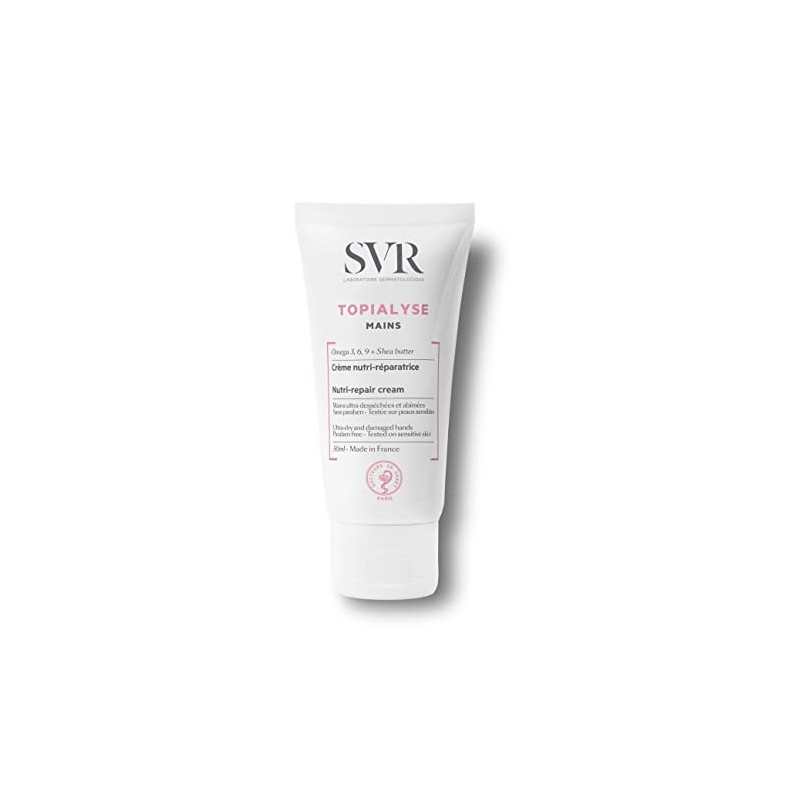 SVR Topialyse Crema de Manos Hidratante Para Piel Seca, 50