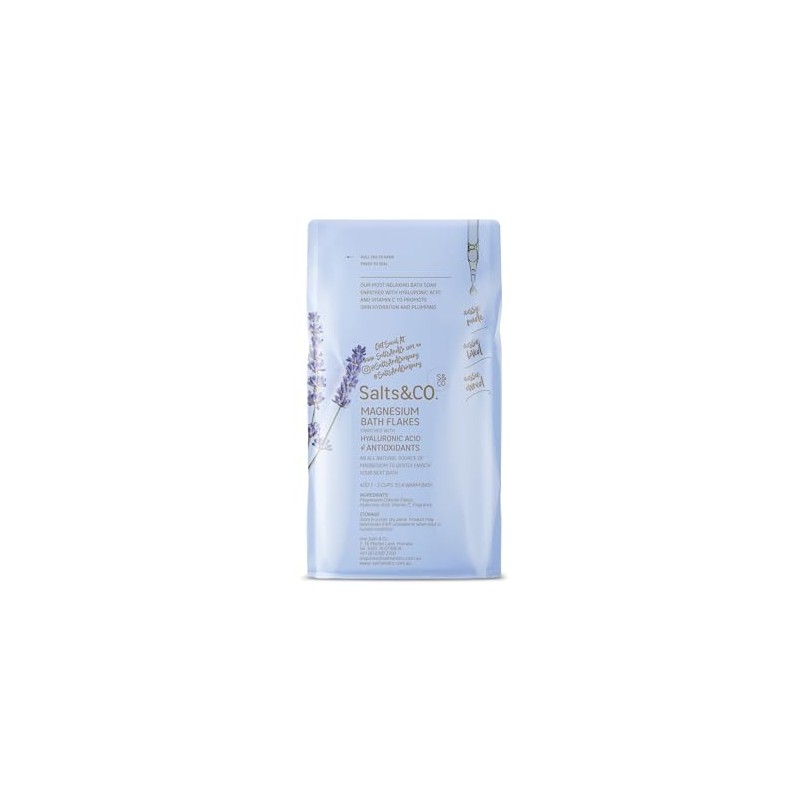 Salts & Co Magnesium Bath Flakes Sleeping Beauty, 750g