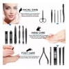 Vimi Set Manicura Pedicura Profesional Acero Inoxidable 18 Pcs