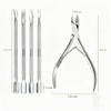 5 Piezas Kit de Manicura, Herramientas de Manicura y Cuidado