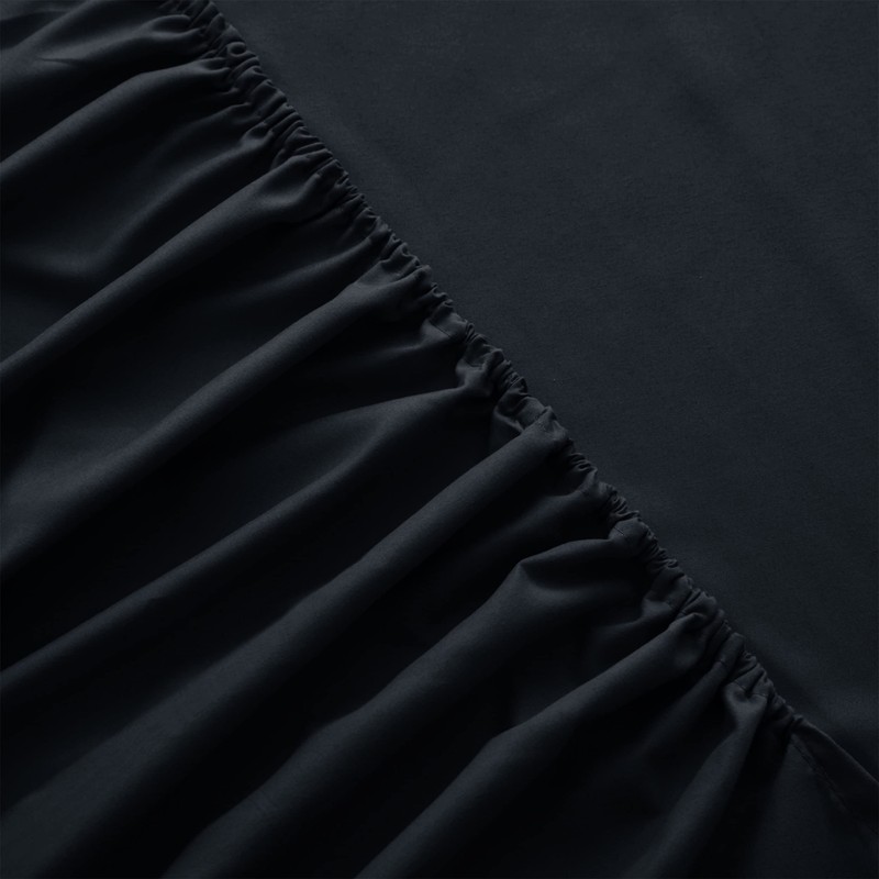 AMEHA King Size Fitted Sheet 25 cm Deep Soft Brushed