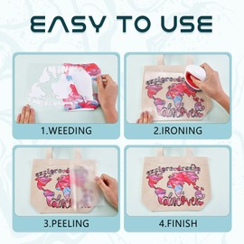 Tintnut Marble Heat Transfer Vinyl - 12 Sheets 12 x 10 Bundles Watercolor Gold Pattern Iron on Vinyl Opal Ombre Print HTV Transfer DIY for Tshirt DIY, HTV Vinyl