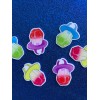 6pc. Ring Pop, Candy Lollipop, Rainbow Candy, Planar Flat Back,