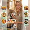 10 Pcs Stainless Steel Ladle 2 oz Soup Ladle with