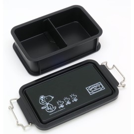 OSK CNT-600 Snoopy Container Lunch Box (Black)