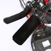 JQ 기모 핸들 커버 블랙 오토바이 부드러운 Fleece Handle Cover