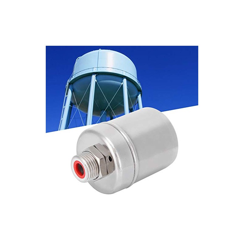 Stainless Steel Float Ball Valve, Water Tank Valve, 1/2 Inch,