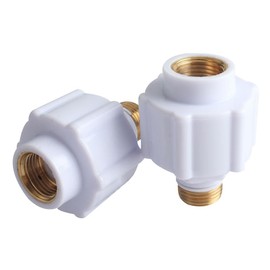 ARTIBETTER Anti-Electric Wall Accessories with Copper Threaded Heads for Leakproof Electric Water Heater Insulation Compatible with Solar Hot Water Systems 2.56 X 2.05 X 2.05 Inches