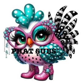 Unbranded Sublimation Print Stylish Bird Ready To Press Heat Transfer