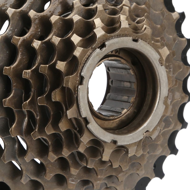 Threaded Freewheel, 13‑32T Mountain Bike Freewheel 8 Speed Steel Threaded