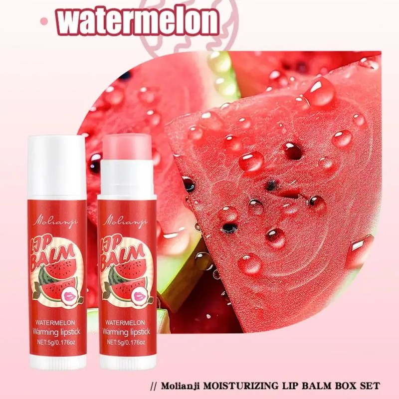 Set Hidratante Care Lip Lip Lipstick Apto Para Hidratación,
