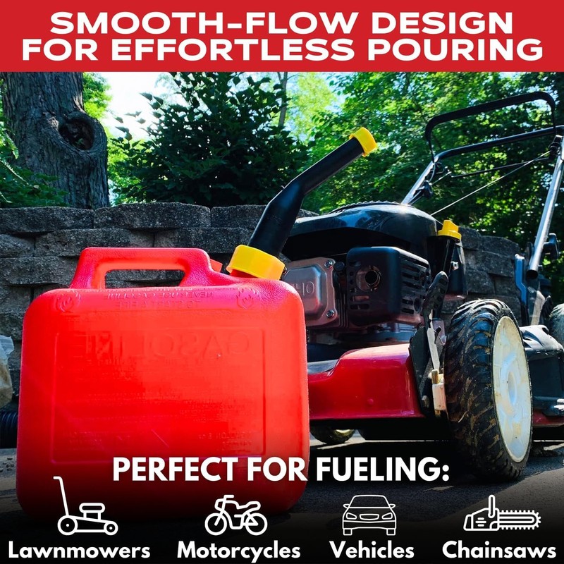 EZ-POUR Rigid Spout Replacement and Vent kit for Water Jugs