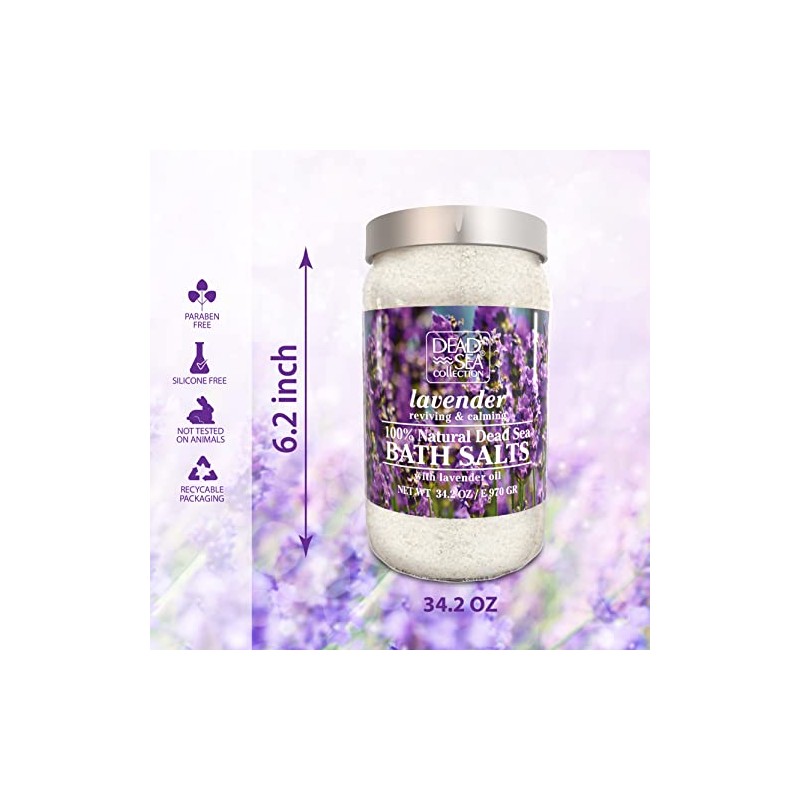 Dead Sea Collection Lavender Bath Salts with Dead Sea Salts