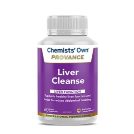 Chemists Own Buy Chemists Own Provance Liver Cleanse 60 Capsules Online