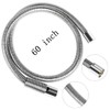 TNROTED 60 Inch Commercial Pre Rinse Sprayer Hose 1.42 GPM