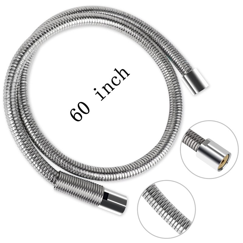 TNROTED 60 Inch Commercial Pre Rinse Sprayer Hose 1.42 GPM