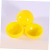 Kisangel 50pcs Plastic Raffle Balls Openable Lottery Balls Candy Container