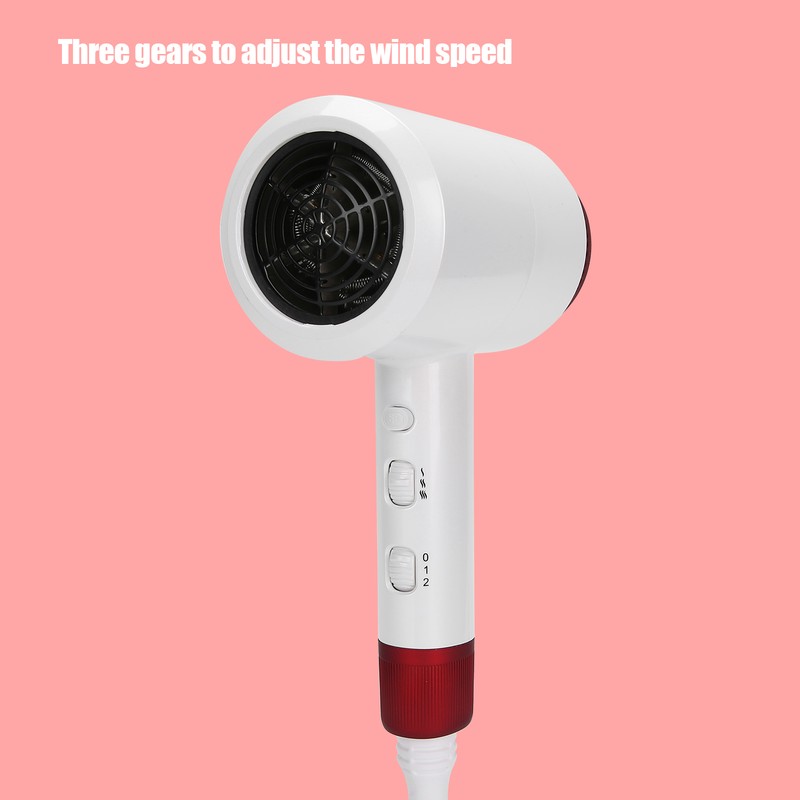 Hair Dryer 3 Gears Wind Adjustment Professional Fast Drying Home