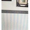 WDragon Floral Pattern Molding Peel Stick Wall Border for Home