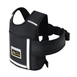 Kindersitz Motorrad Sicherheitsgurt, Einstellbarer Motorrad Kindergurt mit Reflektierenden Streifen, Verstellbarer Kinder Motorradgürtel mit Tasche, Fallschutz Gurtzeug bis zum Alter von 2-12 Jahren