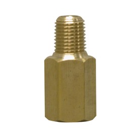 Winters SSN Series Air Brass Snubber, 10000 psi, 1/4" NPT Male x 1/4" NPT Female