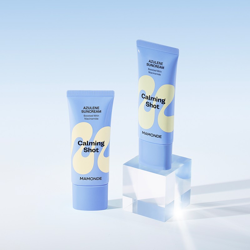 Mamonde [마몽드]카밍 샷 아줄렌 선크림 SPF50+PA++++ [Mamonde] Calming Shot Azulen