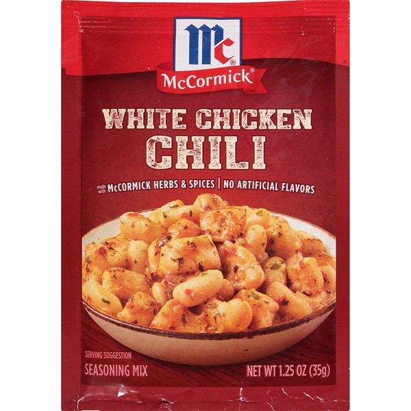 McCormick White Chicken Chili Seasoning Mix, 1.25 oz