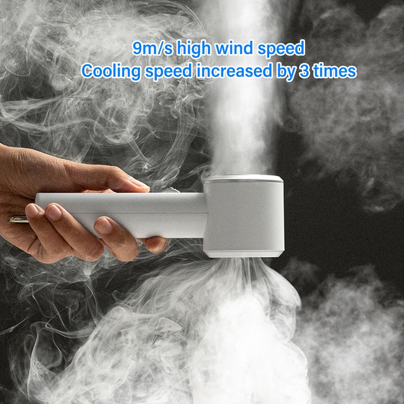 Portable Handheld Turbo Fan USB Rechargeable 14000RPM 100 Speed Quiet