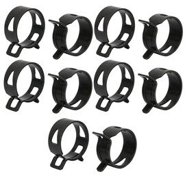 sourcing map Pack of 10 32 mm spring hose clamps, spring band clamp, hose clamp, DE