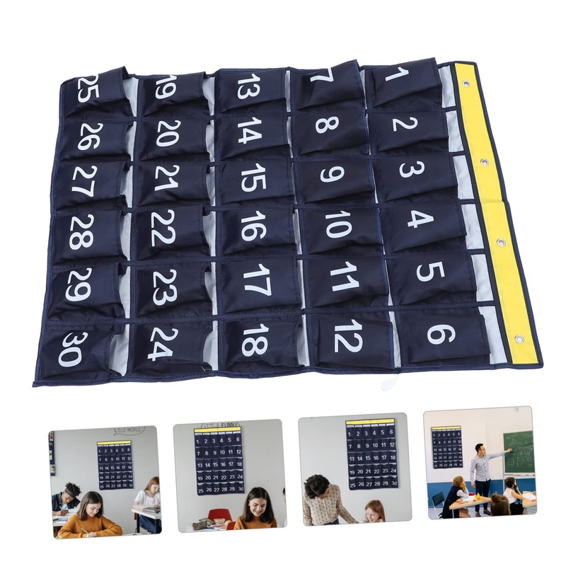 DOITOOL Wall Hanging Cell Phone Storage Bag Multi Pocket Organizer