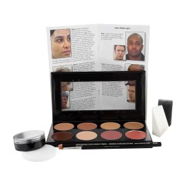 Mehron Mini Pro Professional Makeup Kit Medium Olive Cream Palette 8 Colors