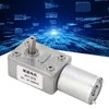 Worm Gear Motor High Torsion 12mm Single Shaft Self Locking