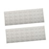 BIUDECO 12pcs Ktv Soundproof Panel 5cm Pyramid Acoustic Foam Noise