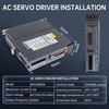 CNCTOPBAOS 400W AC Servo Motor Kit 3000rpm/6000rpm 1.27Nm/3.81Nm,220V Servo Motor