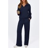 BTFBM Womens 2 Piece Sweatsuits Set Long Sleeve Half Zip