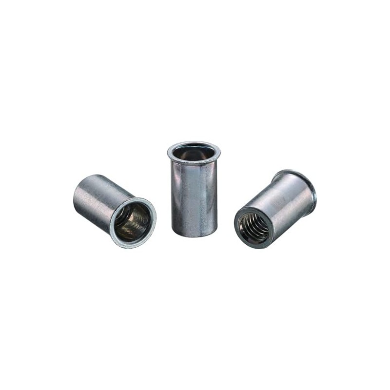 LOBTEX Blind Nut "Nut" (Thin Head, Steel) Eco Pack Plate