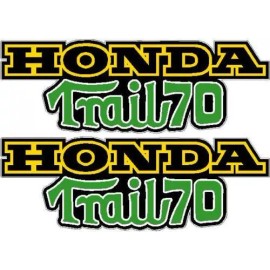 Honda CT70  K3  1974 Trail 70 frame Decals, Graphics